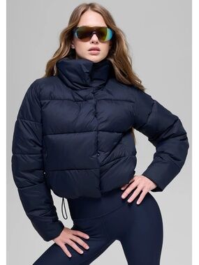 ALO Yoga | Jackets & Coats | Alo Sherpa Snow Angel Puffer | Poshmark